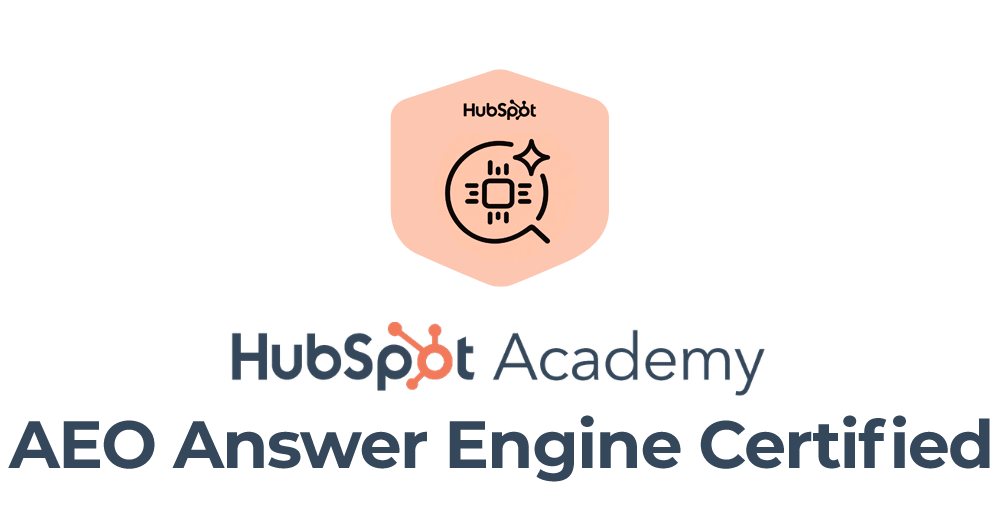 HubSpot Academy AEO Answer Engine Certified